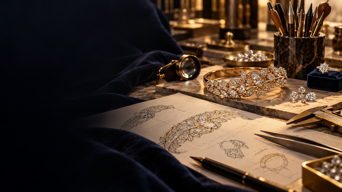 Custom Gold & Diamond Jewellery Manufacturing
