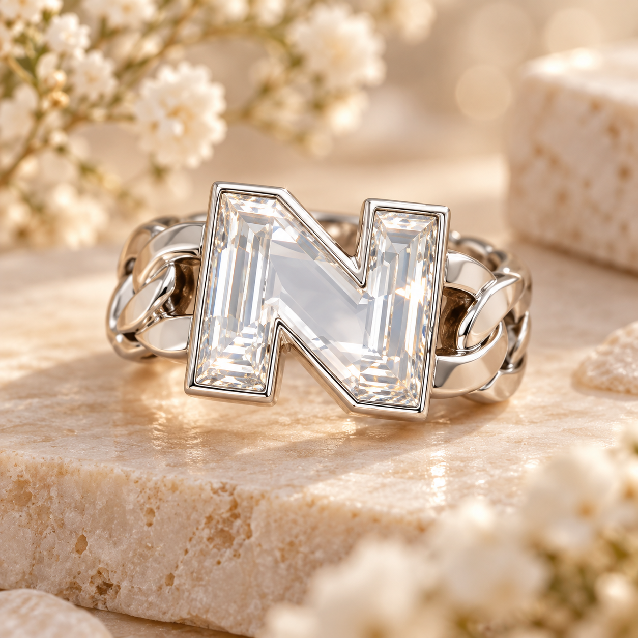 N Initial Chain Link Ring
