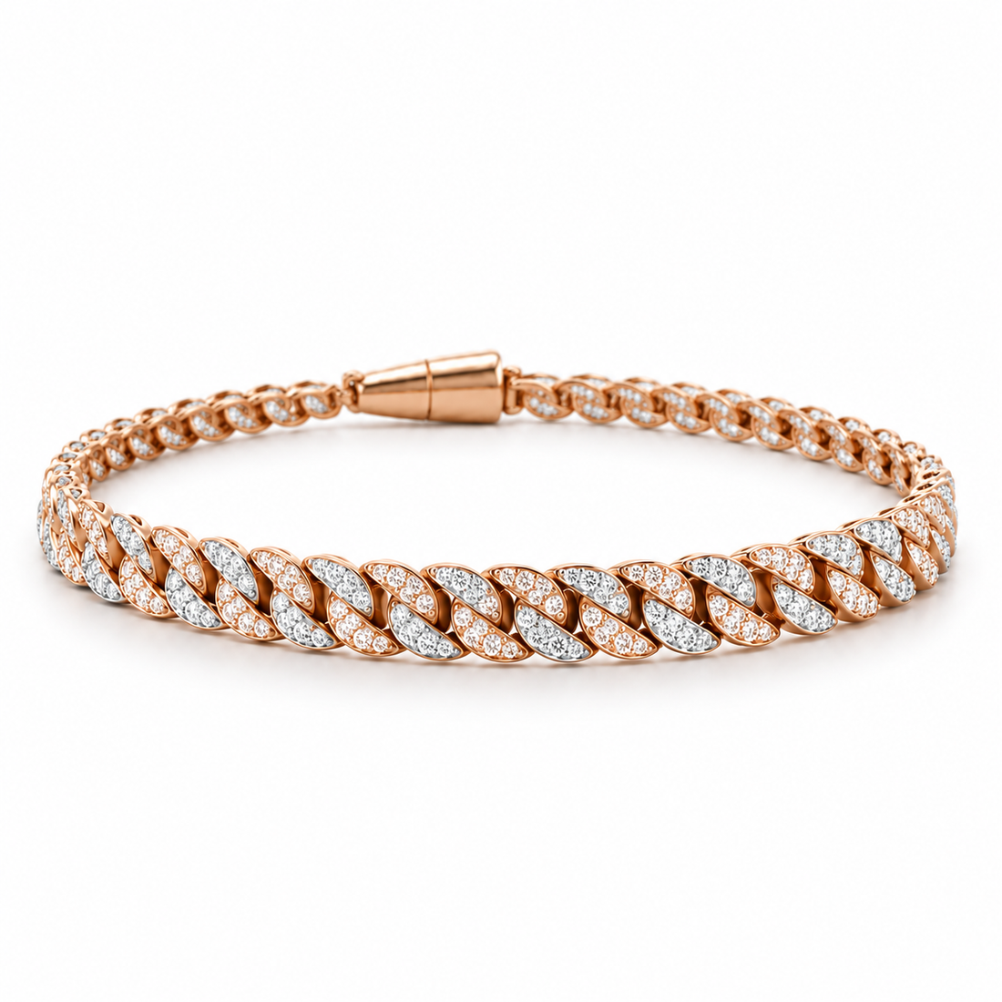 Custom Pavé Cuban Link Bracelet | Made to Order