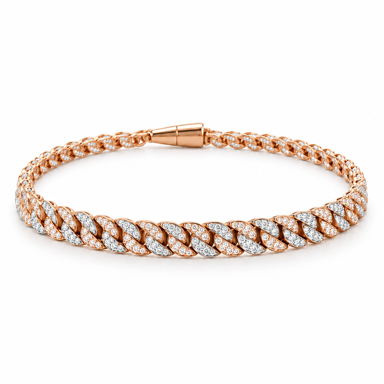 Custom Pavé Cuban Link Bracelet | Made to Order