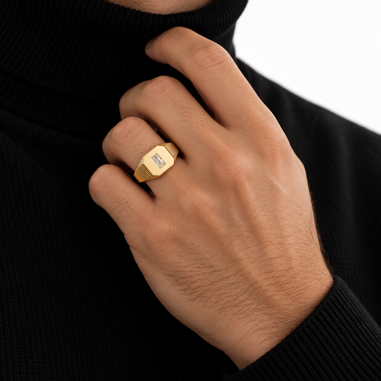black-panel-two-tone-star-motif-signet-ring