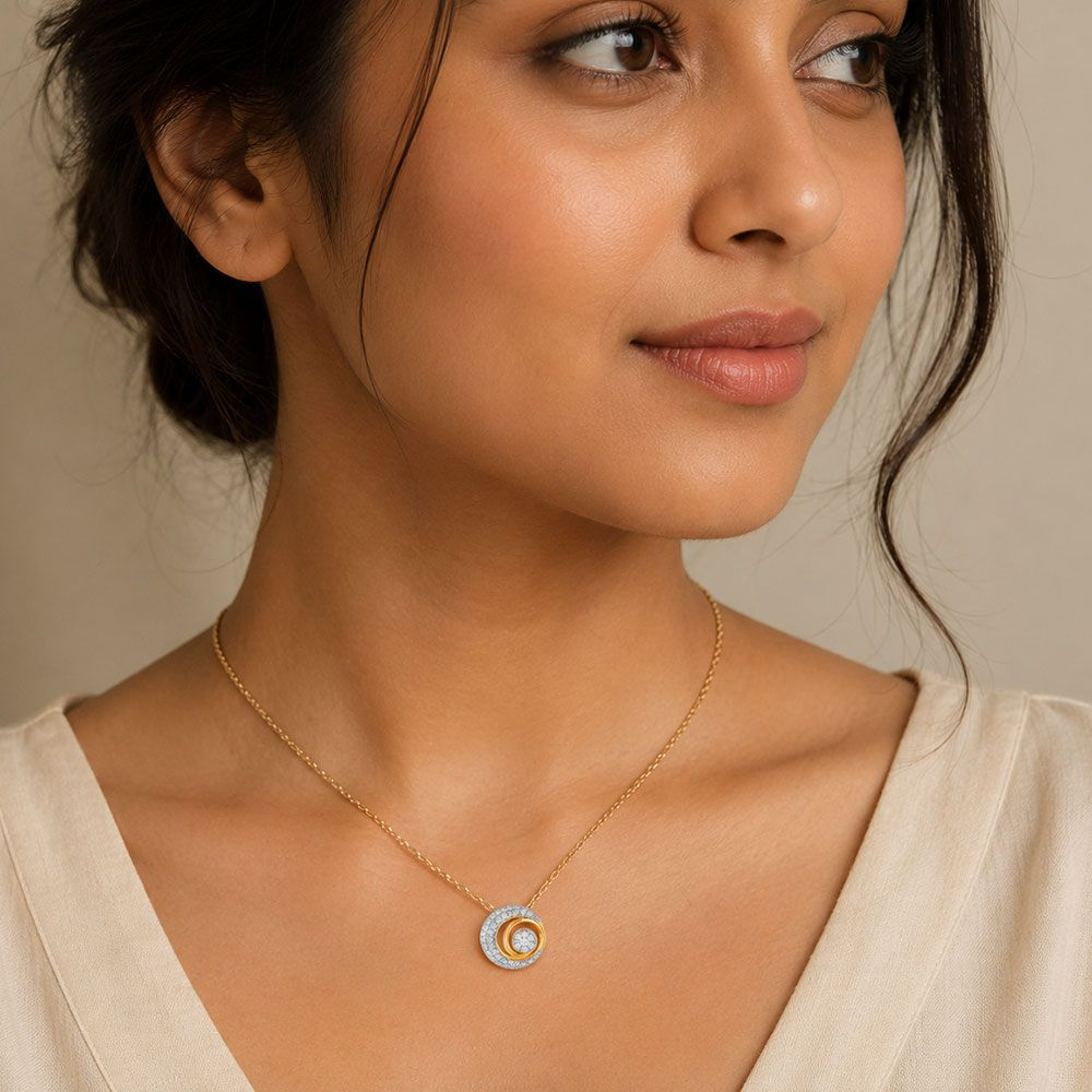 Circular Swirl Cluster Pendant