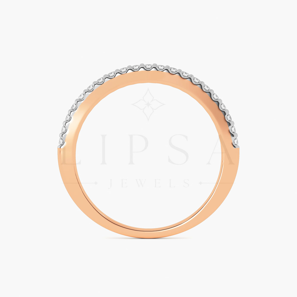 Half Eternity Pavé Band Ring