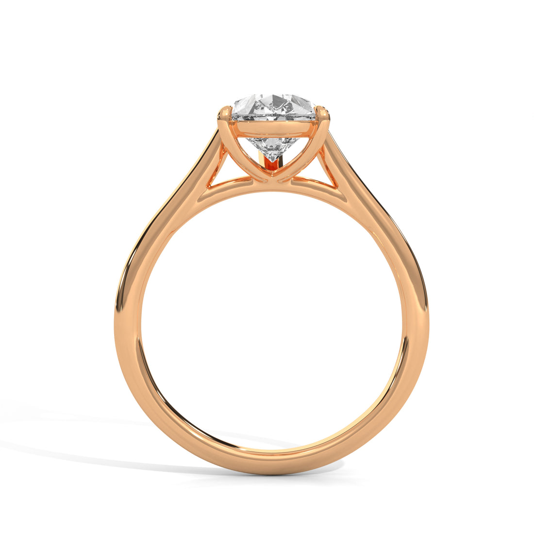 Pear Cut Solitaire Engagement & Anniversary Ring