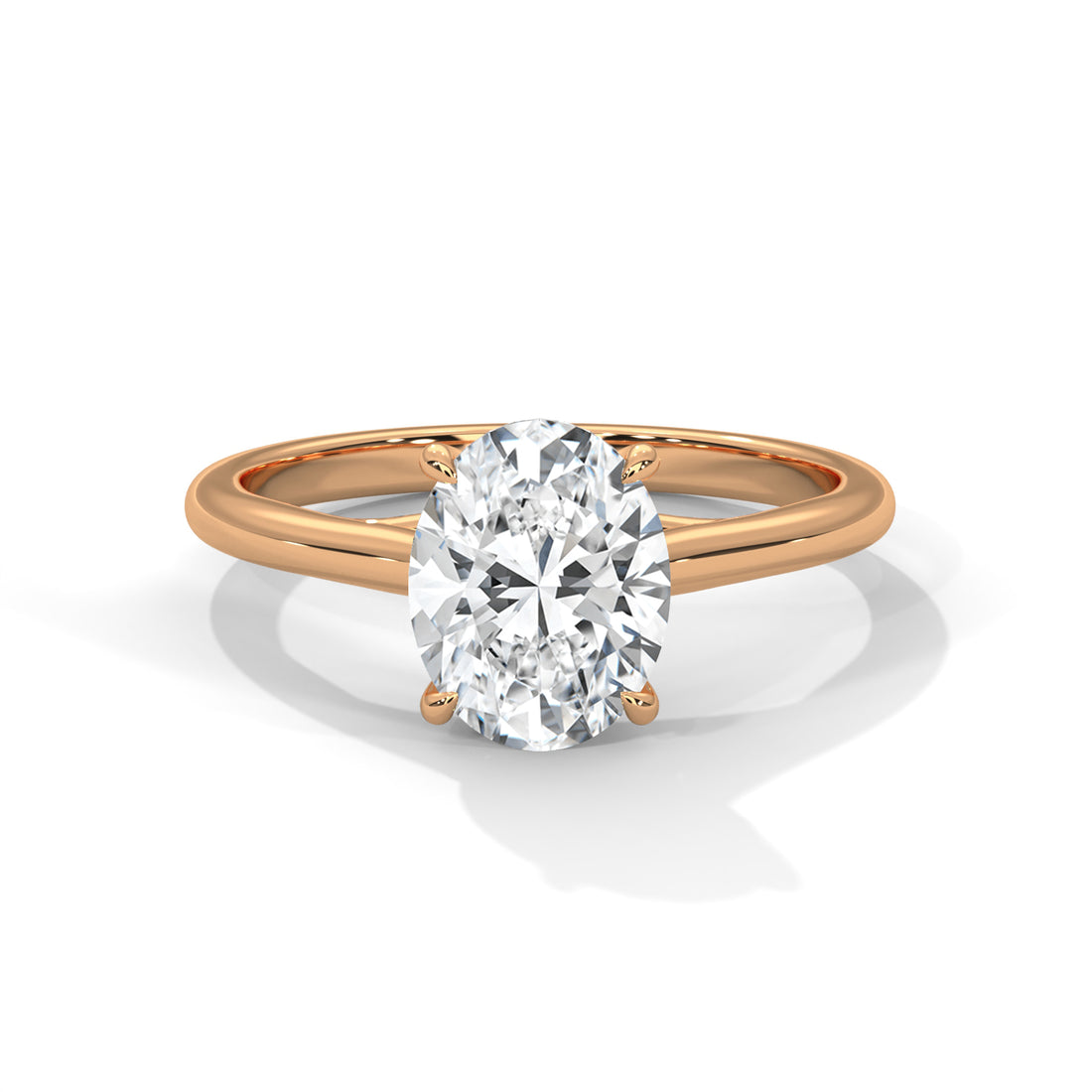Oval Cut Solitaire Engagement & Anniversary Ring