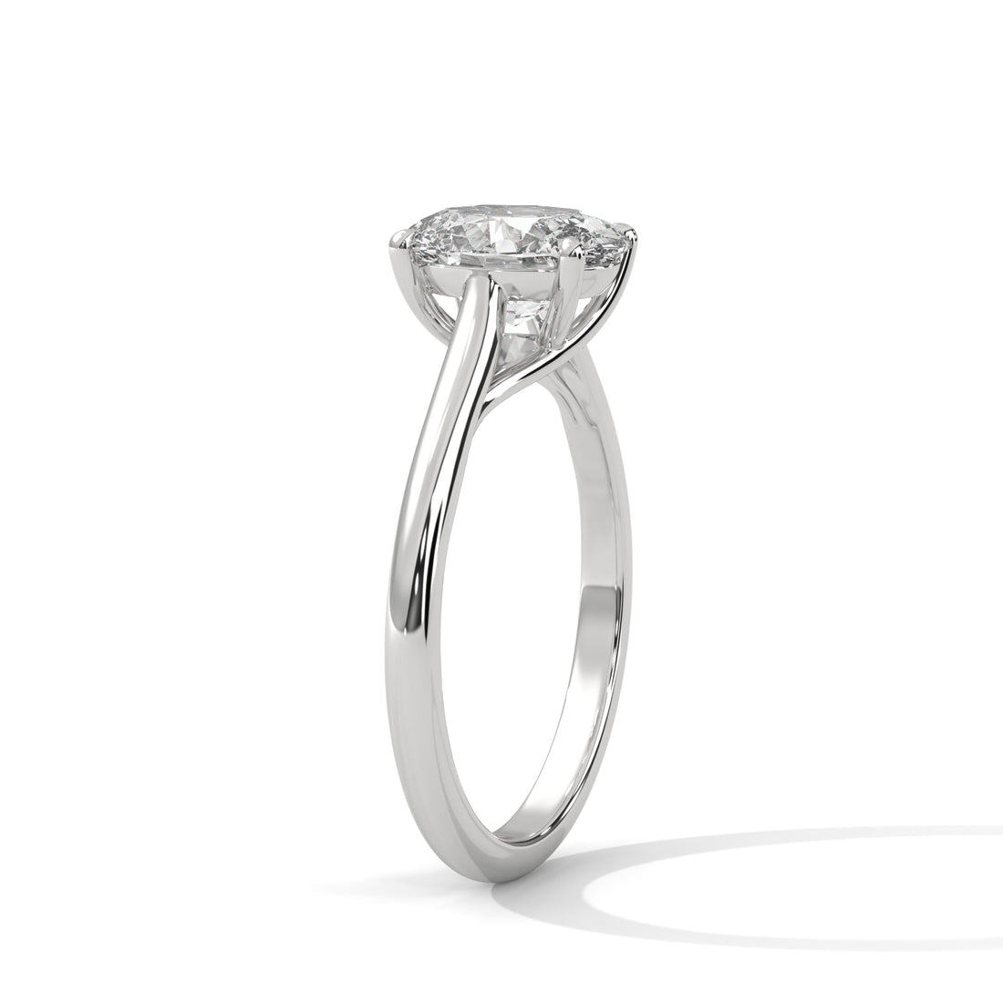 Oval Cut Solitaire Engagement & Anniversary Ring