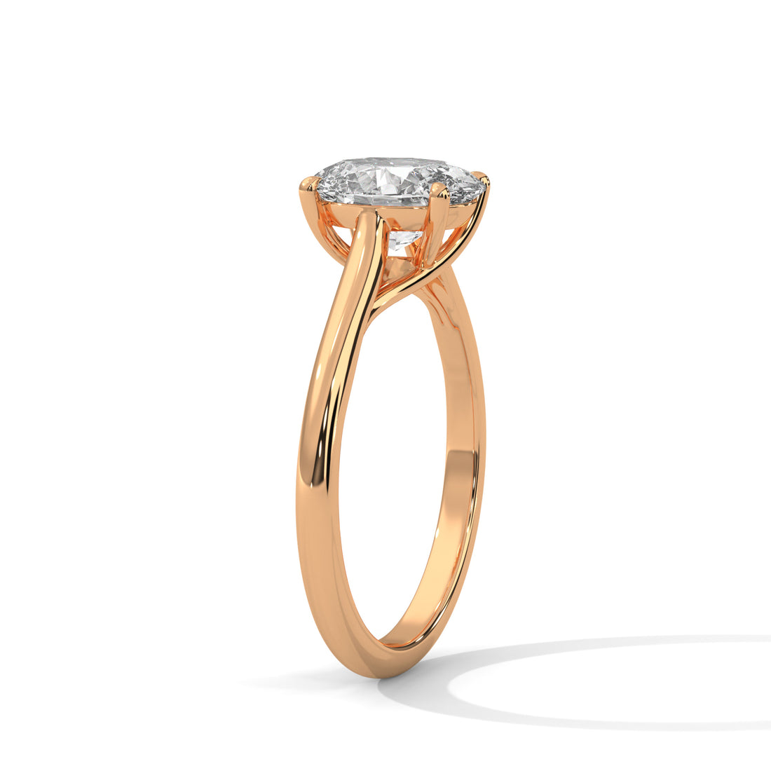 Oval Cut Solitaire Engagement & Anniversary Ring