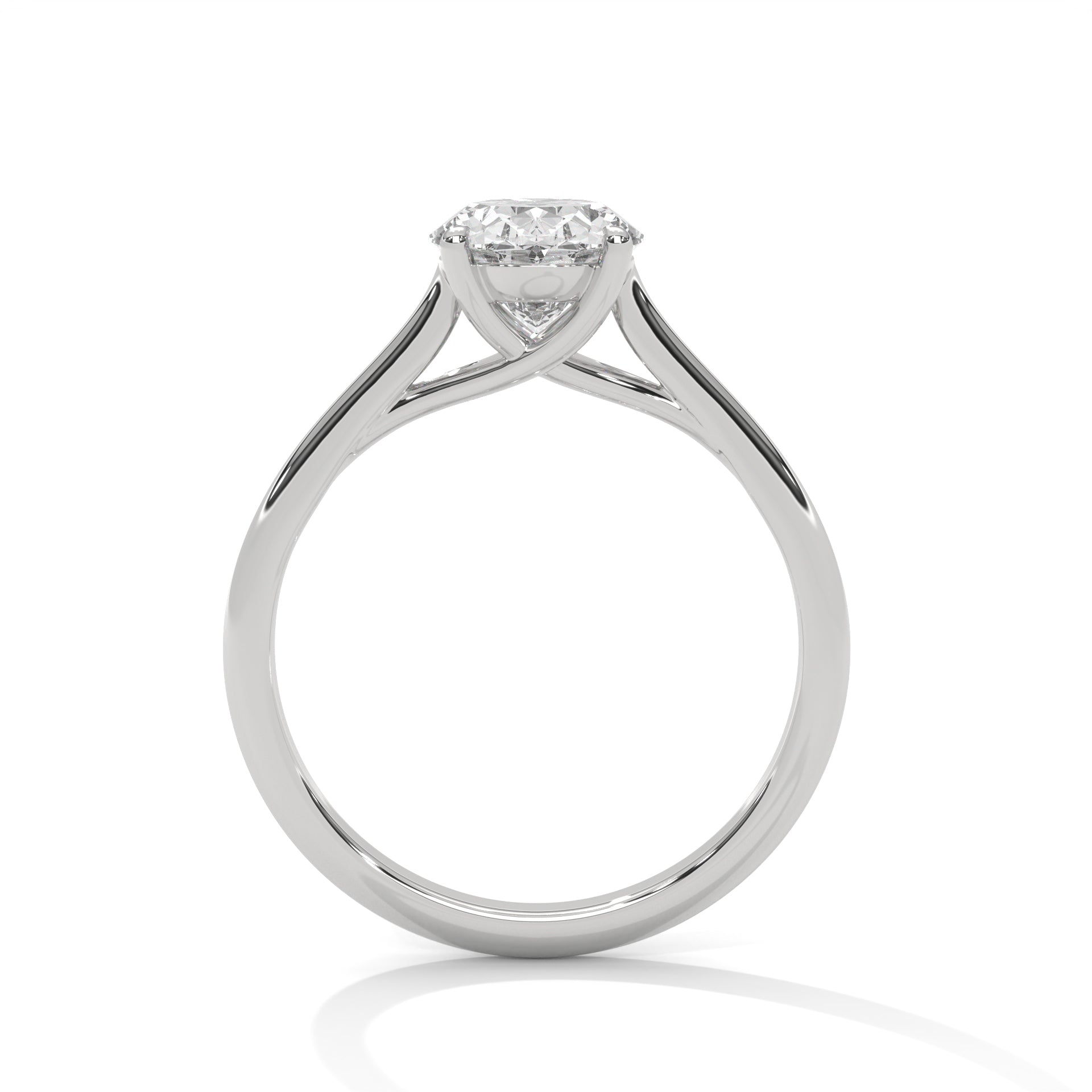 Oval Cut Solitaire Engagement & Anniversary Ring