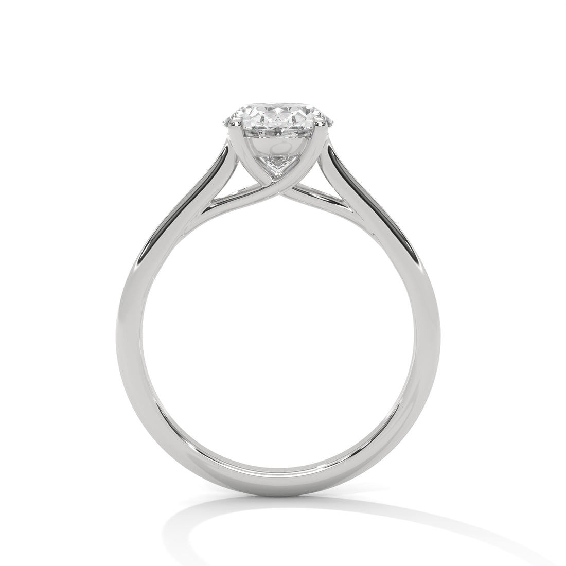 Oval Cut Solitaire Engagement & Anniversary Ring