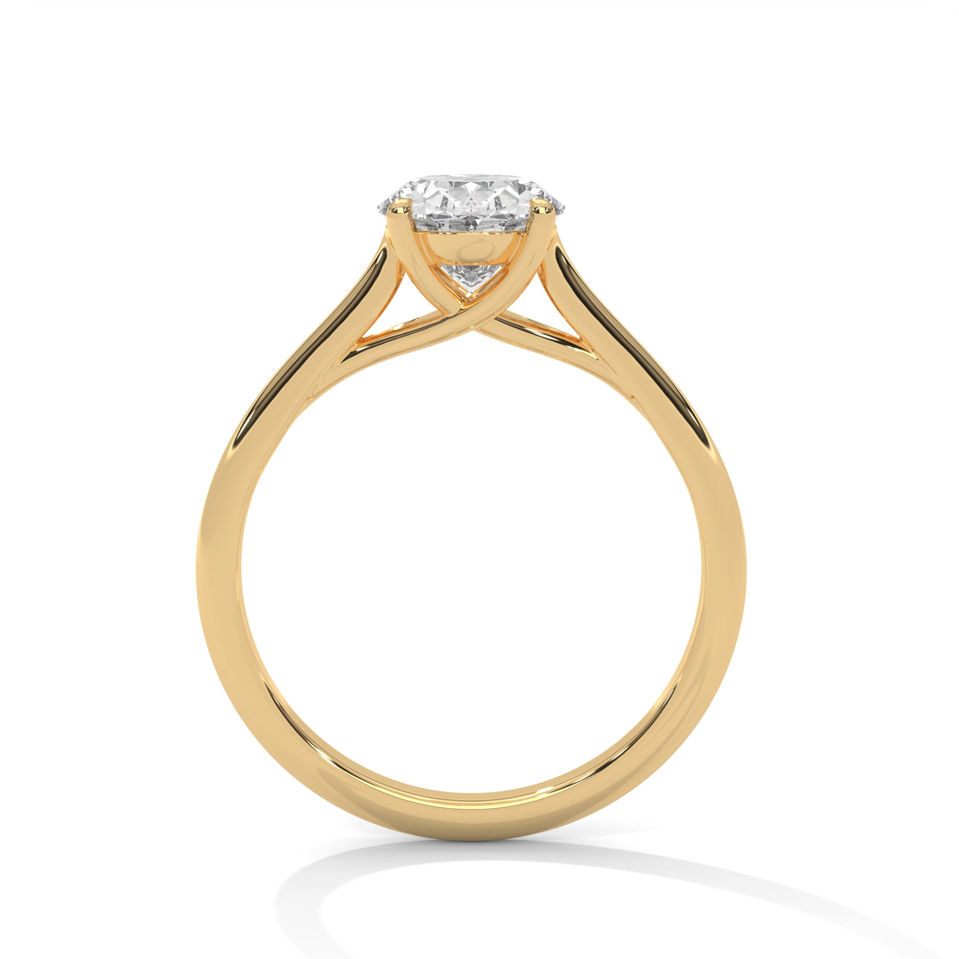 Oval Cut Solitaire Engagement & Anniversary Ring