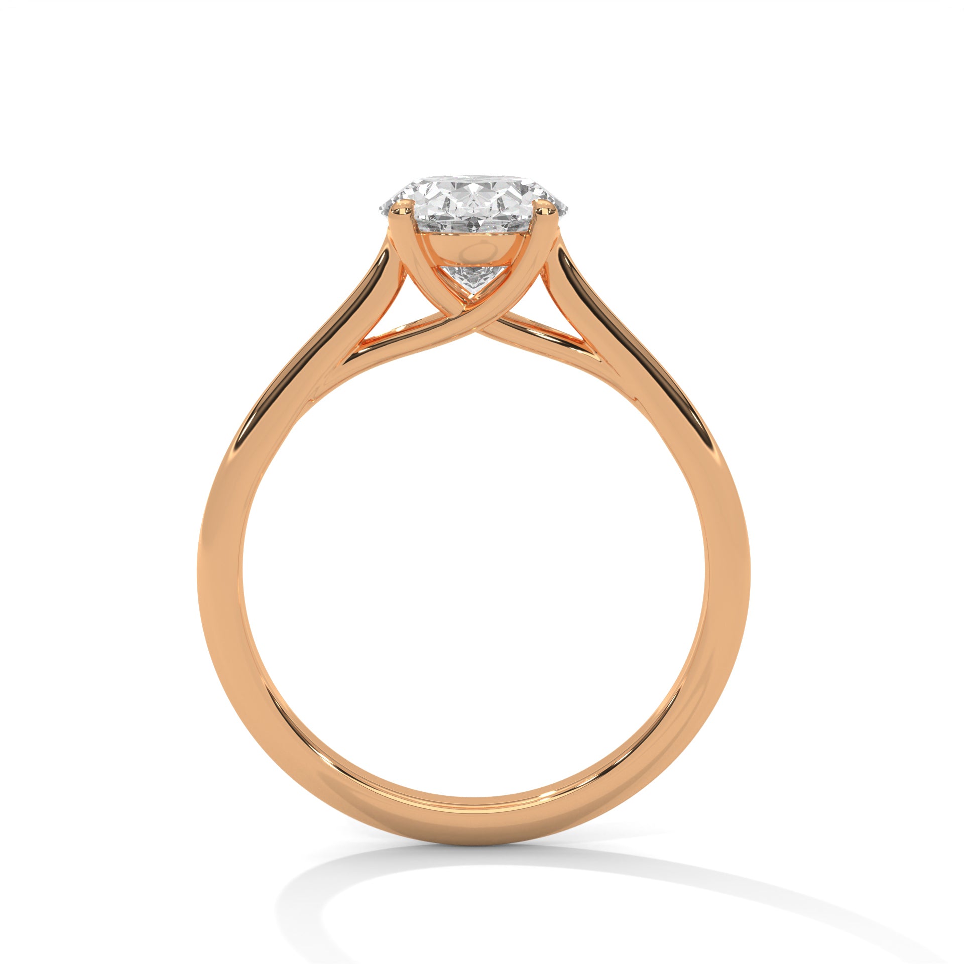 Oval Cut Solitaire Engagement & Anniversary Ring