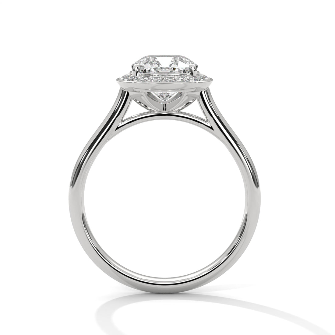 Cushion Cut Halo Engagement & Anniversary Ring
