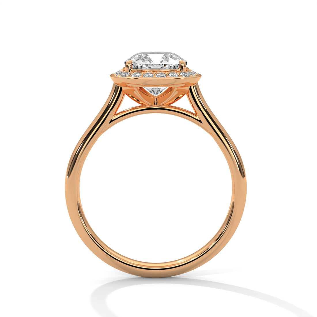 Cushion Cut Halo Engagement & Anniversary Ring