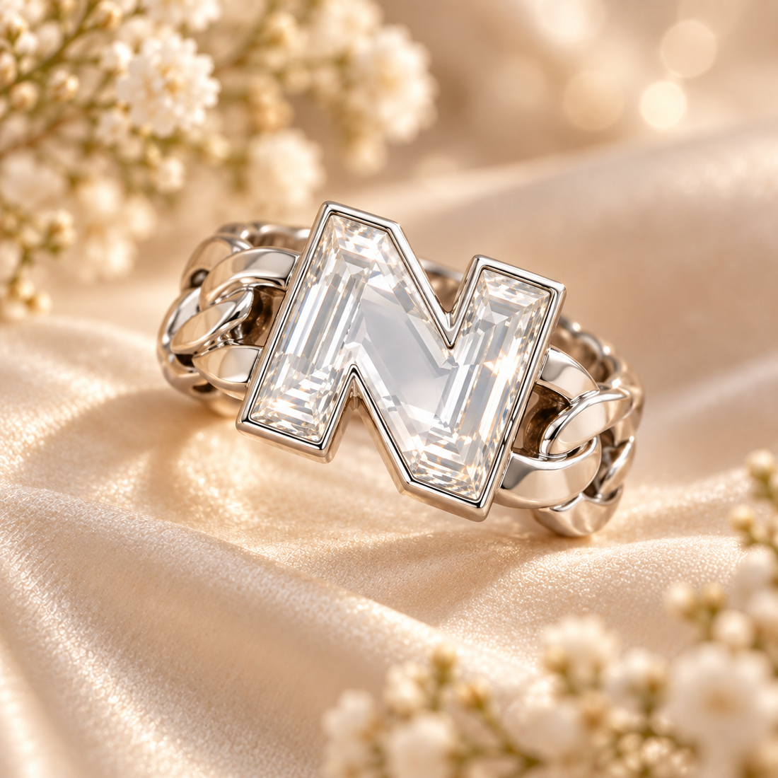 N Initial Chain Link Ring