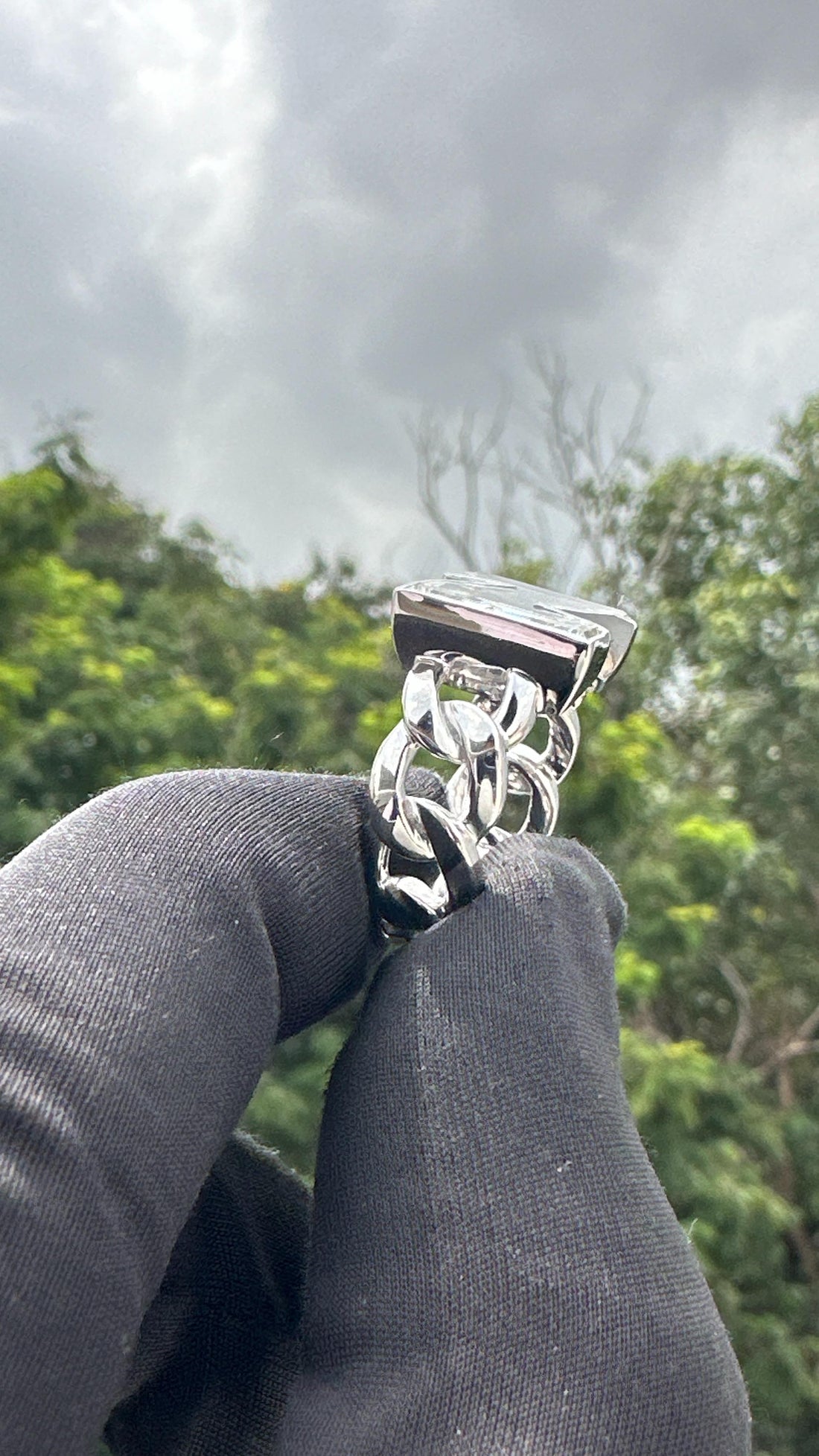 N Initial Chain Link Ring