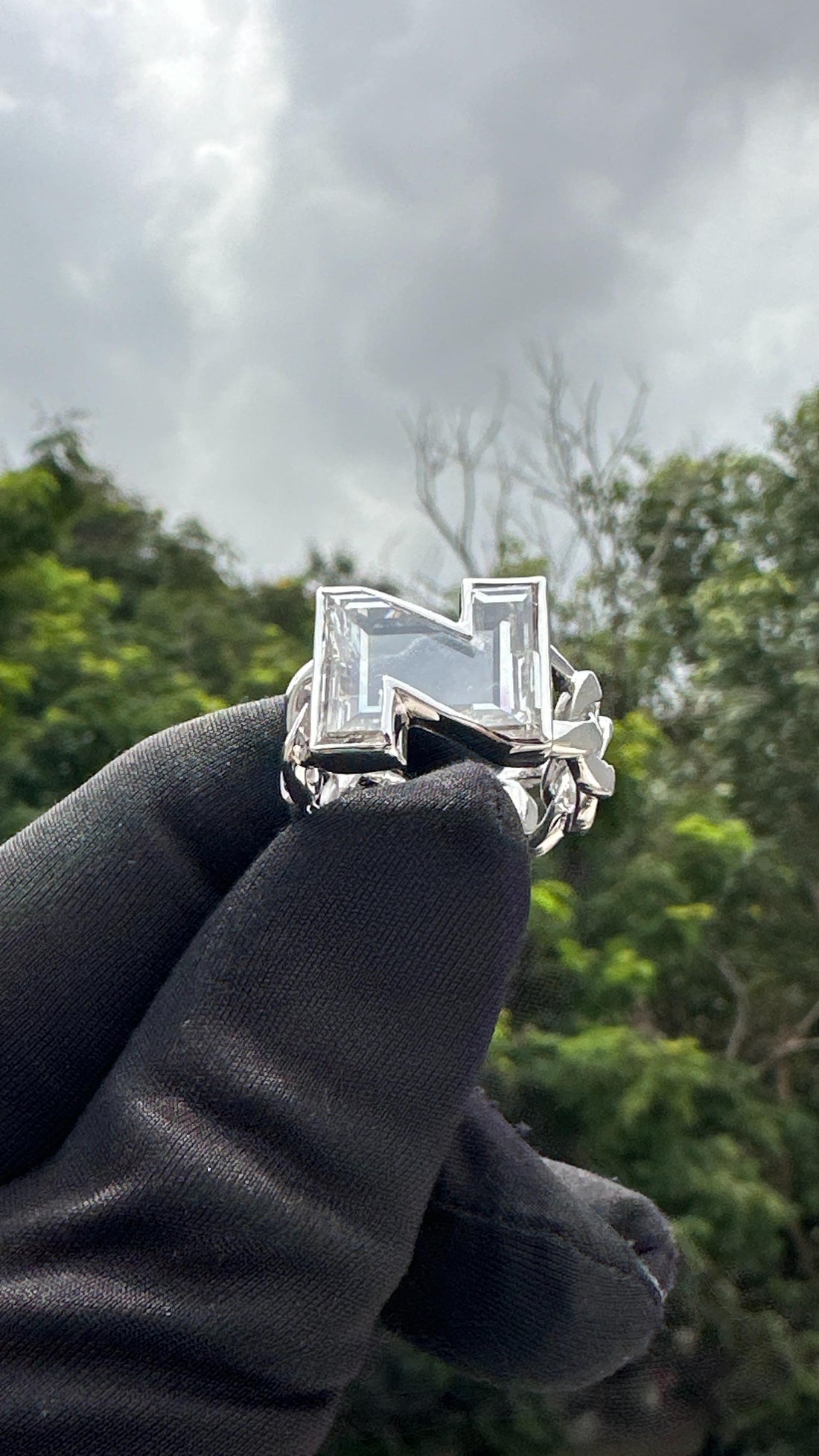 N Initial Chain Link Ring
