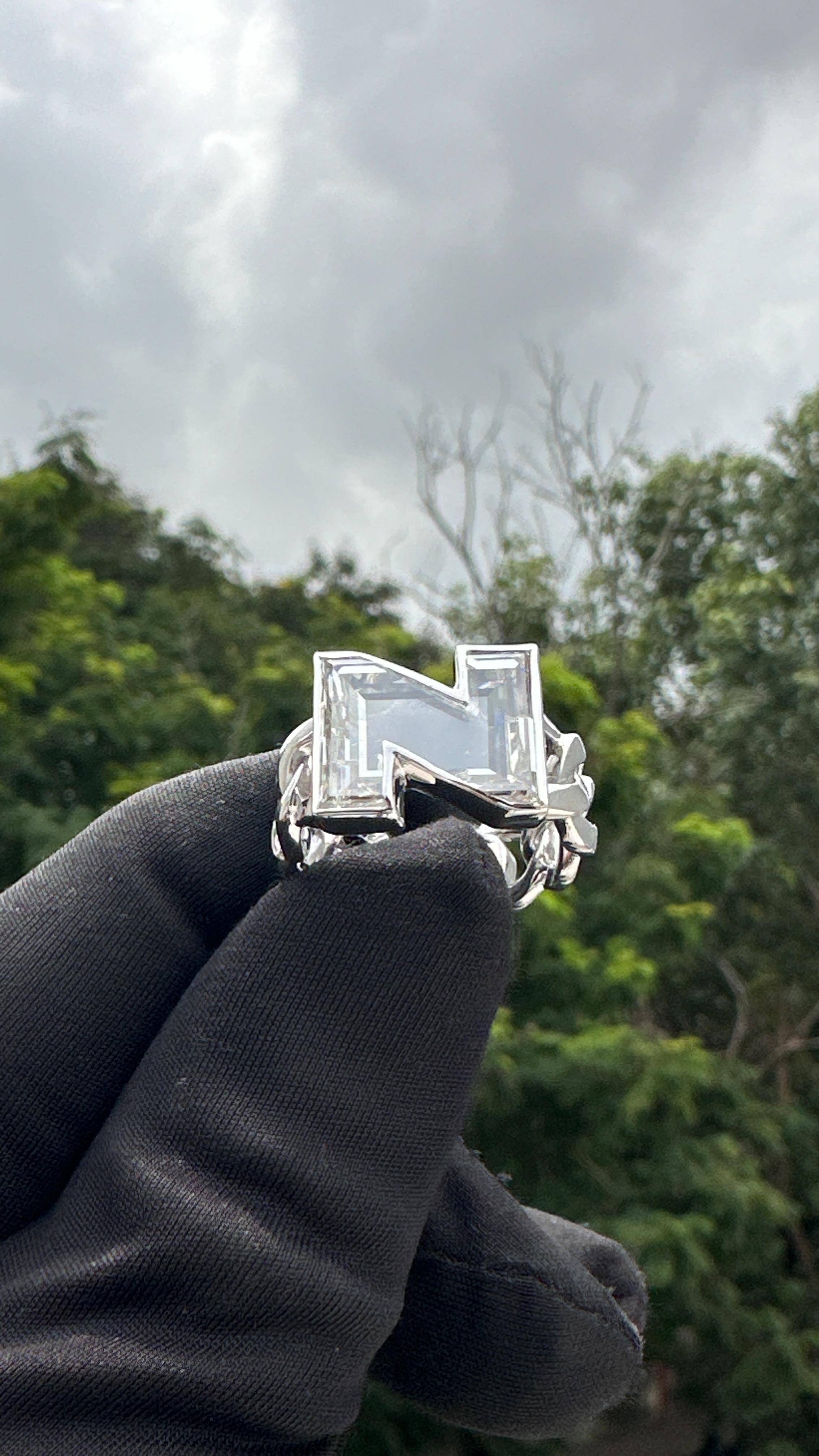 N Initial Chain Link Ring