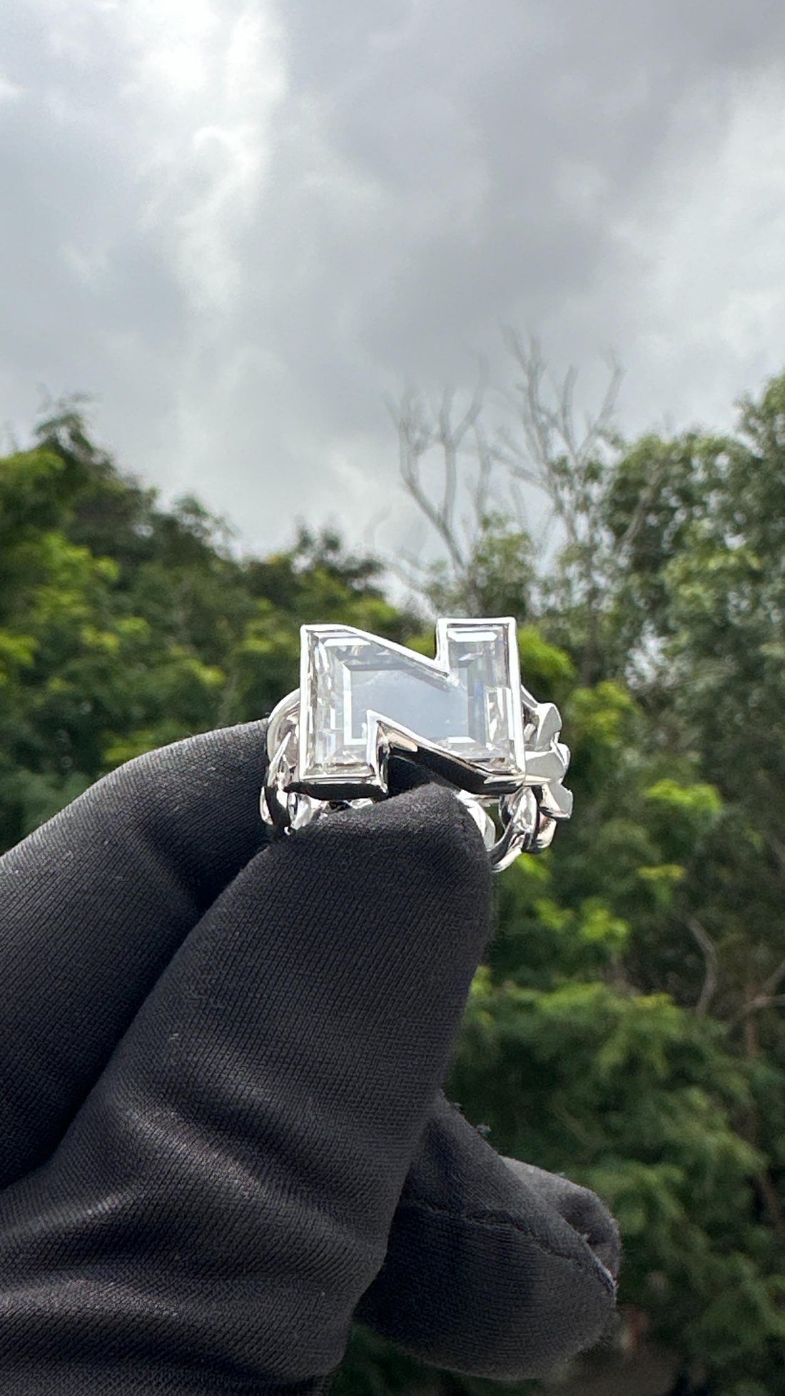 N Initial Chain Link Ring