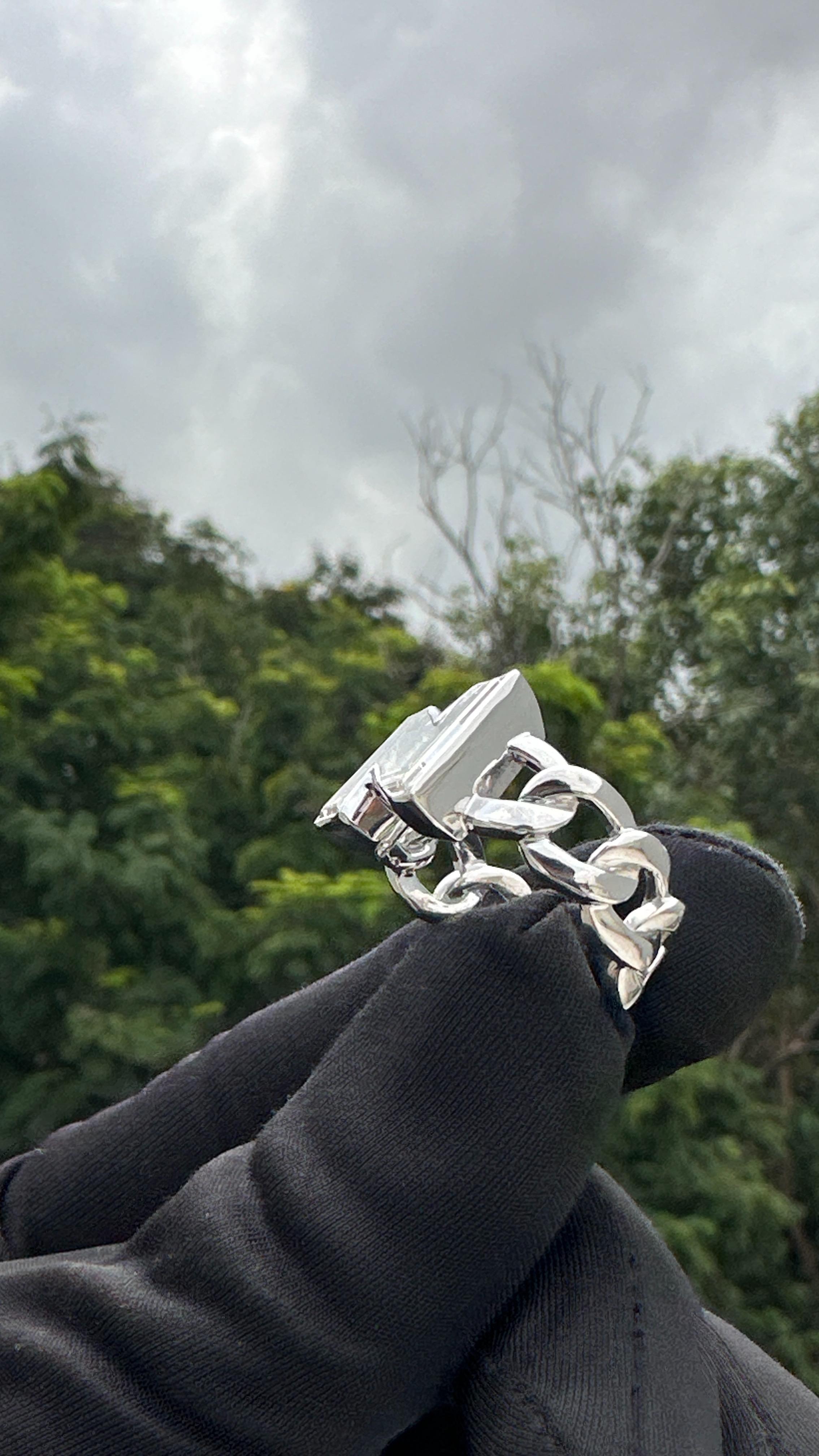 N Initial Chain Link Ring